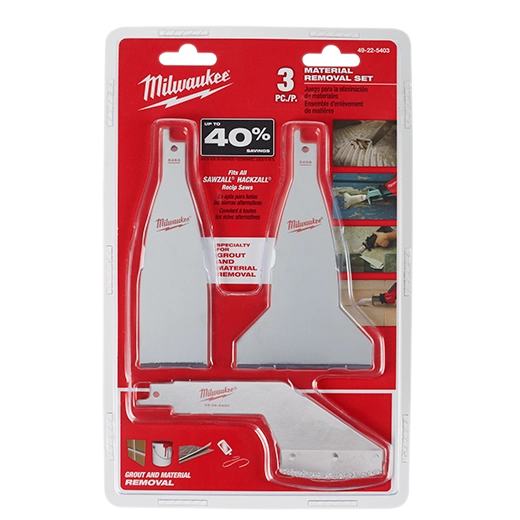 SAWZALL Material Removal Blade Set 3pc