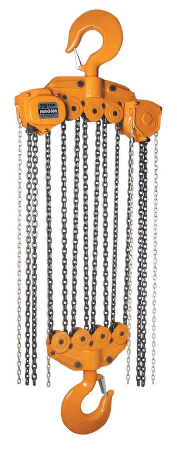 MAGNA Lifting Products 20 Ton Chain Hoist, 15 ft. Lift CH200015