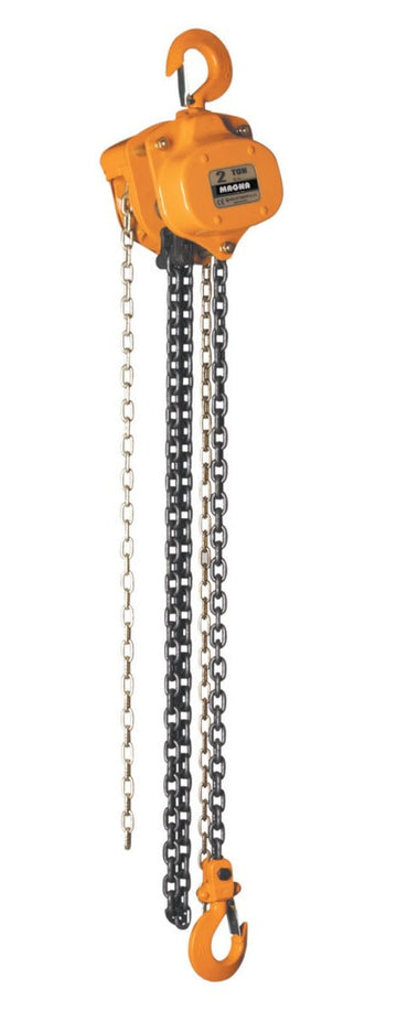 MAGNA Lifting Products 2 Ton Chain Hoist, 20 ft. Lift CH20020