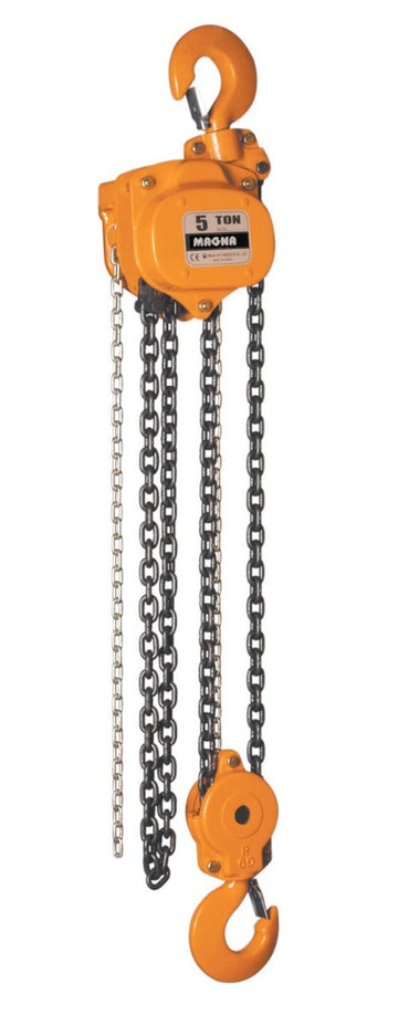 MAGNA Lifting Products 5 Ton Chain Hoist, 15 ft. Lift CH50015