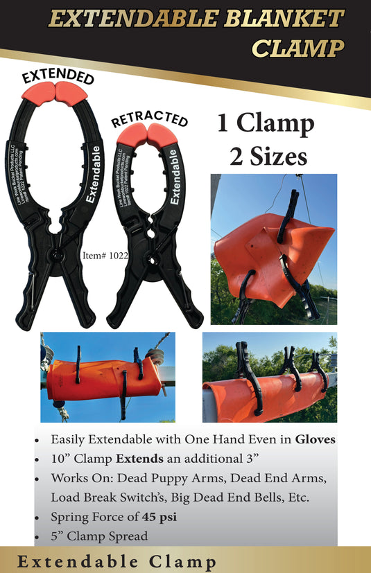 Extendable Blanket Clamp