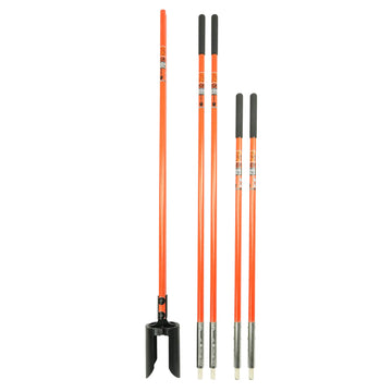 Split-Handle Utility Post Hole Digger