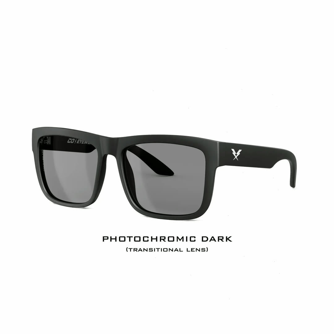 Drifter Z87 Matte Black Photochromic