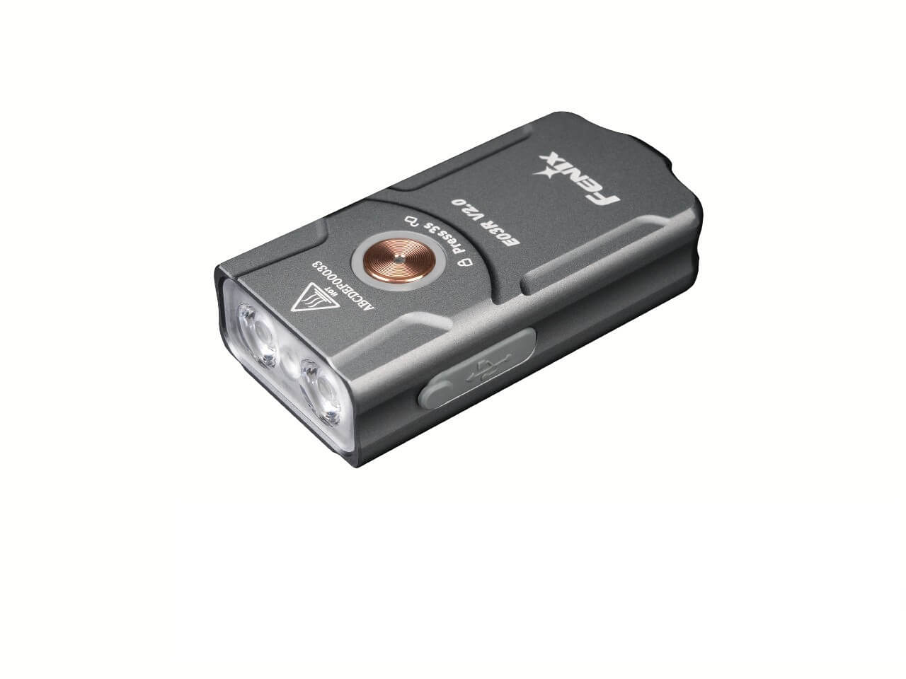 fenix e03r v2.0 keychain rechargeable flashlight Fenix E03R V2.0 Keychain Flashlight