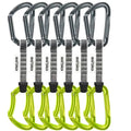 EDELRID PURE SET SIXPACK 10cm Slate Oasis quickdraw six pack