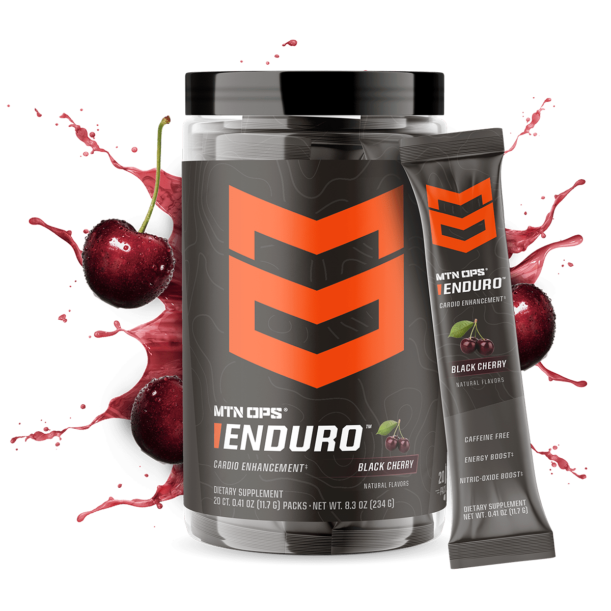 ENDURO - Black Cherry / Trail Packs - 20 Packs