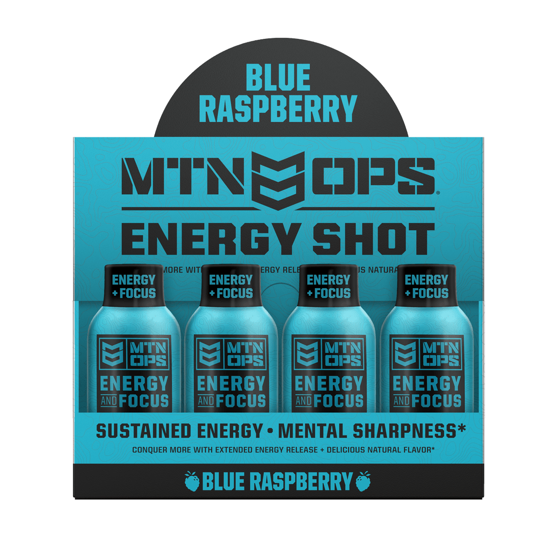 ENERGY SHOT (12 PACK) - Blue Raspberry