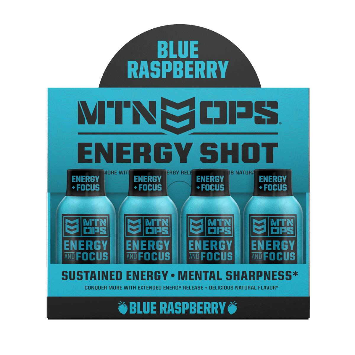 ENERGY SHOT (12 PACK) - Blue Raspberry