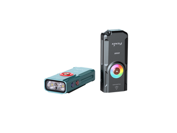 Fenix E06R Keychain Light with White, UV, and Red Laser Lights