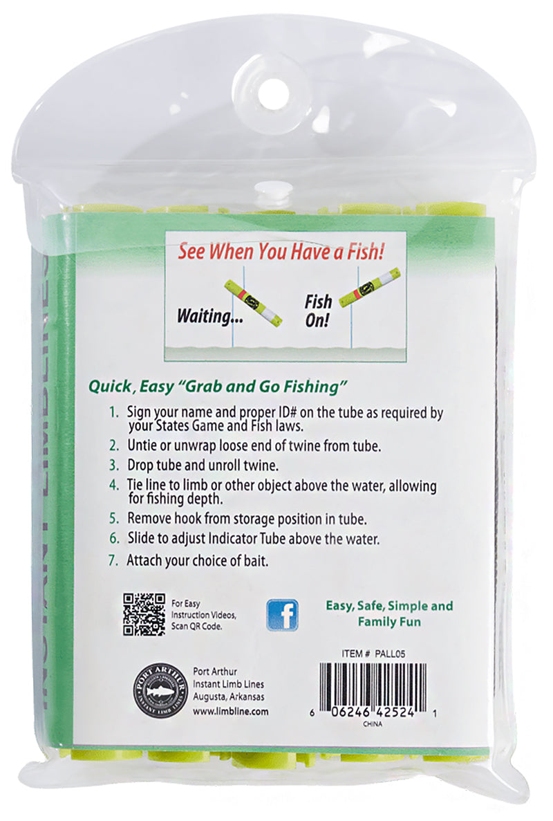 Load image into Gallery viewer, Port Arthur Instant Limb Lines 5-Pack Auto Fishing Device
