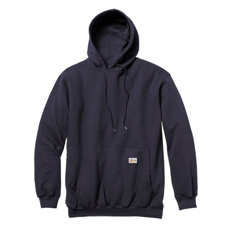 Load image into Gallery viewer, FR2102NV Rasco FR Navy Pullover Hoodie, CAT 2, NFPA 2112 - FRONT
