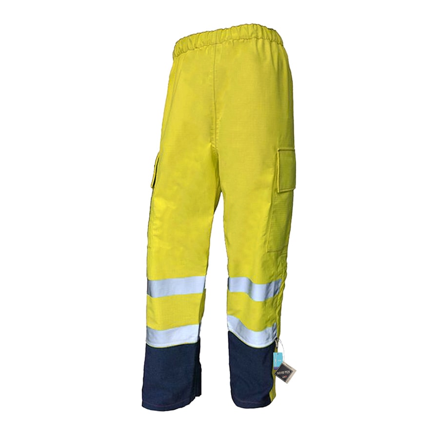 EXTREME GORE-TEX PYRAD® CAT 3 FR/ARC Rated Breathable High Visibility Rainwear Over Trouser Yellow/Black