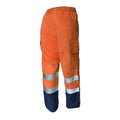 EXTREME GORE-TEX PYRAD® CAT 3 FR/ARC Rated Breathable High Visibility Rainwear Over Trouser Orange/Black