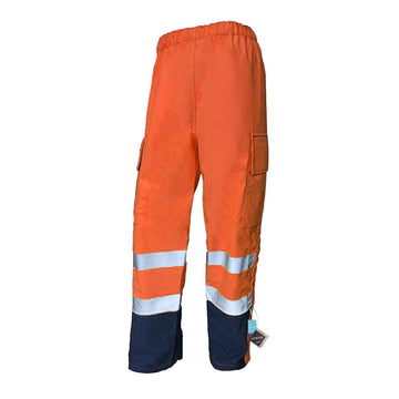 EXTREME GORE-TEX PYRAD® CAT 3 FR/ARC Rated Breathable High Visibility Rainwear Over Trouser Orange/Black