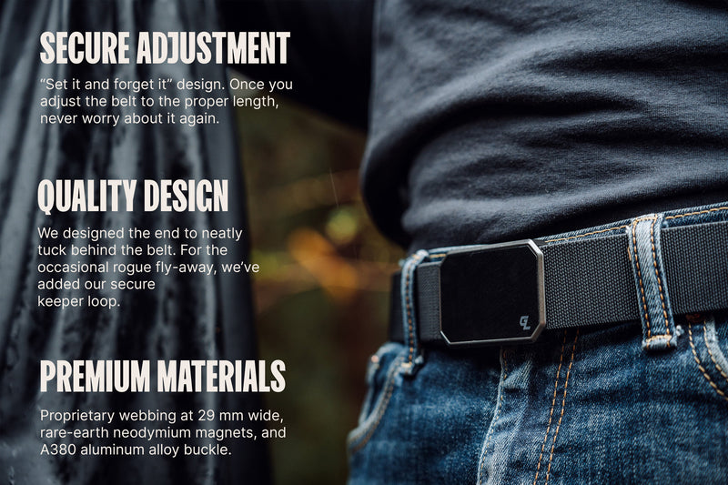 Load image into Gallery viewer, Groove Belt Gun Metal/Black
