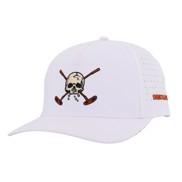 White Skull and Crossbones 2.0 Hat