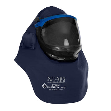 HIGH VOLTAGE 75 CAL PY75H SWITCH SUIT LIFT SHIELD HOOD/SHROUD BLUE PYRAD® Fabric by GORE-TEX LABS
