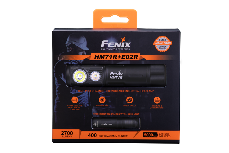 Load image into Gallery viewer, Fenix HM71R Rechargeable Industrial LED Headlamp
