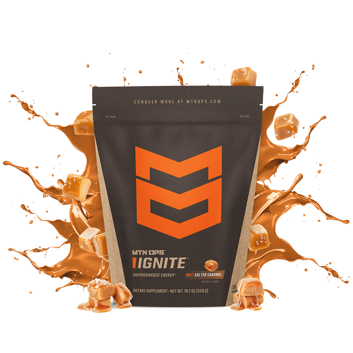 HOT IGNITE - Salted Caramel / Pouch - 30 Servings