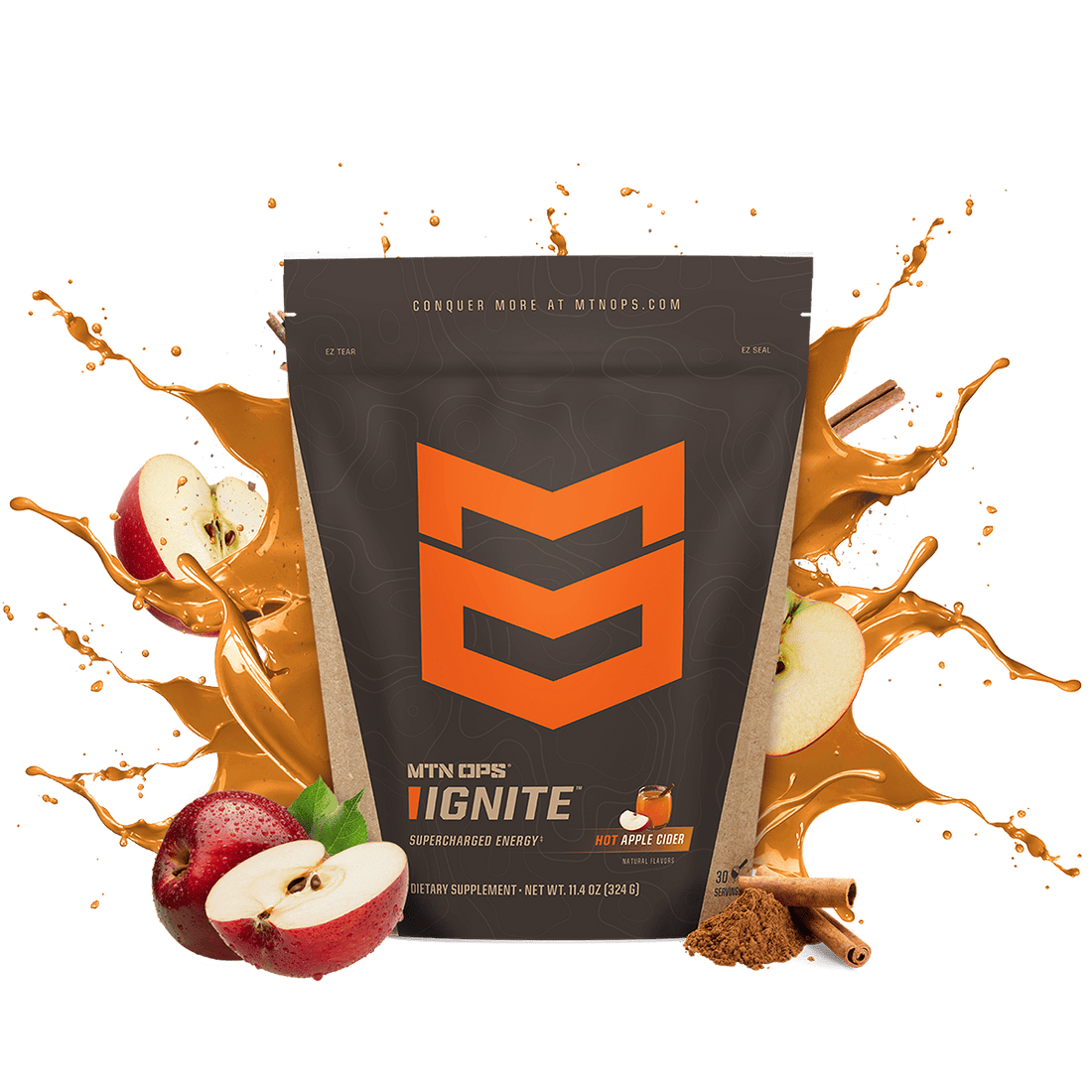 HOT IGNITE - Hazelnut Cocoa / Pouch - 30 Servings