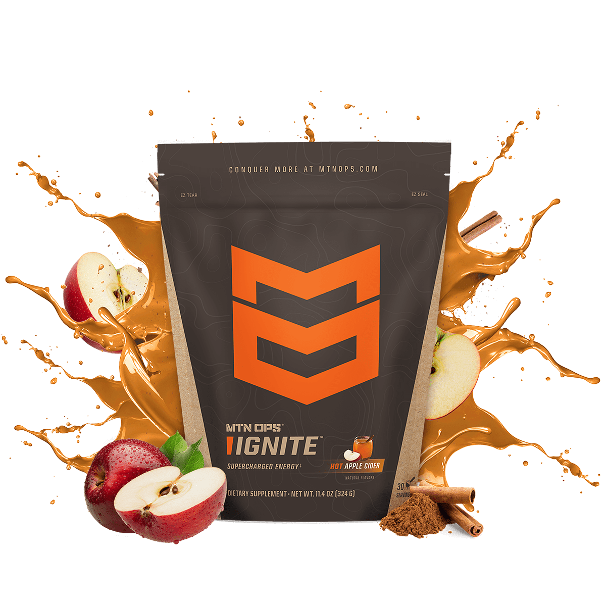 HOT IGNITE - Apple Cider / Pouch - 30 Servings