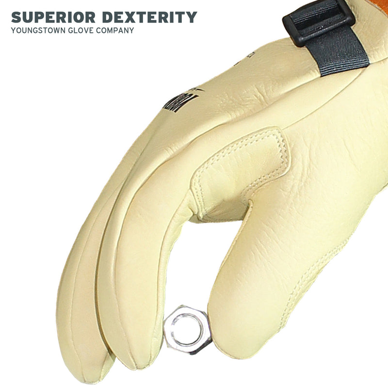 Load image into Gallery viewer, Youngstown 12” Primary Protector Leather Glove - Superior Dexterity
