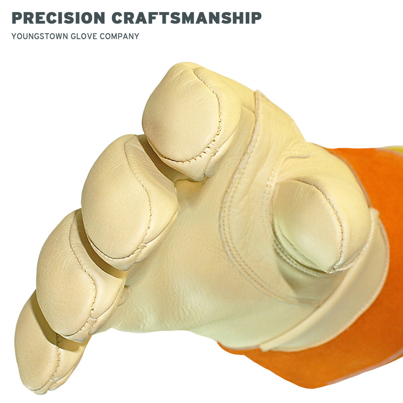 Load image into Gallery viewer, Youngstown 12” Primary Protector Leather Glove - Precision Craftsmanship
