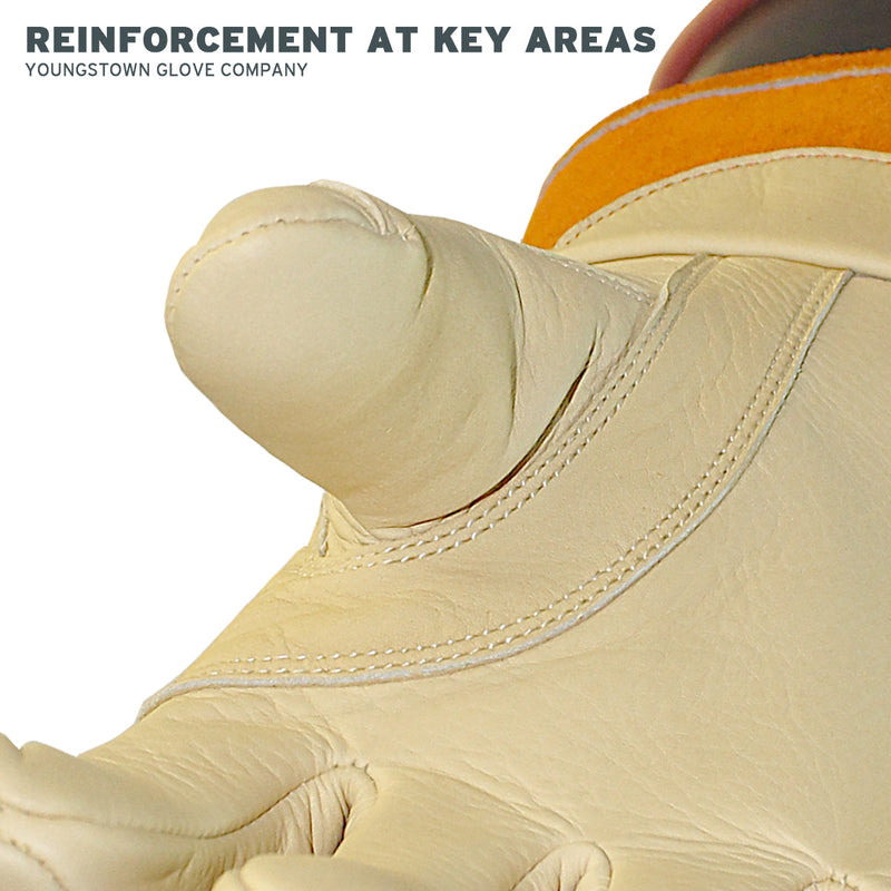 Load image into Gallery viewer, Youngstown 12” Primary Protector Leather Glove - Reinforcement at Key Areas
