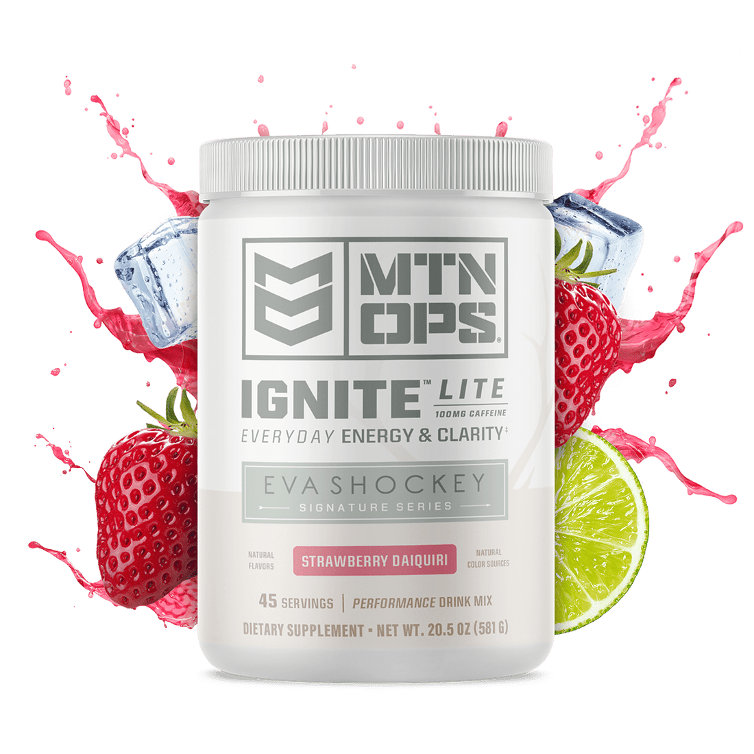 IGNITE LITE - Strawberry Daiquiri / Tub - 45 Servings