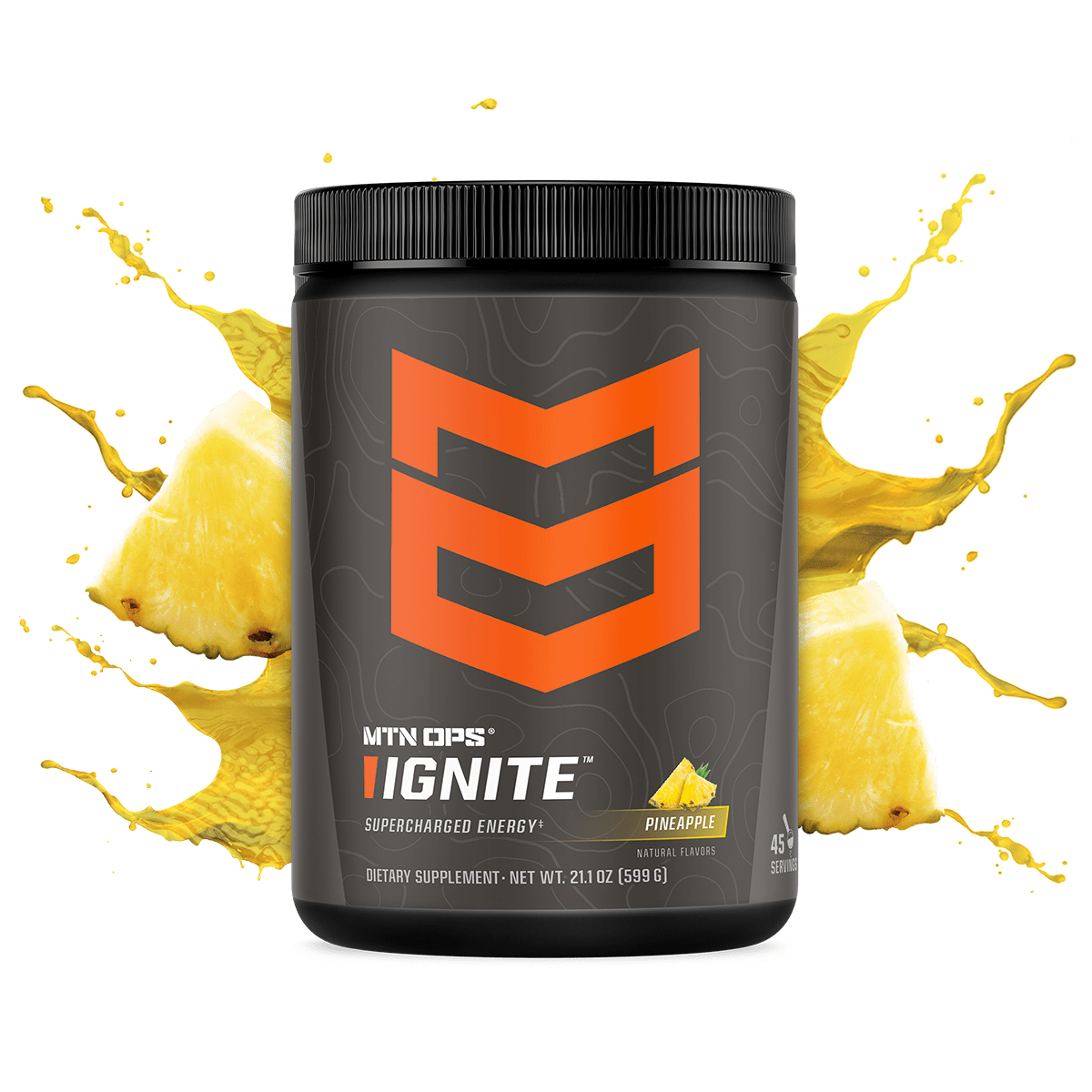 IGNITE - Pineapple / Tub - 45 Servings