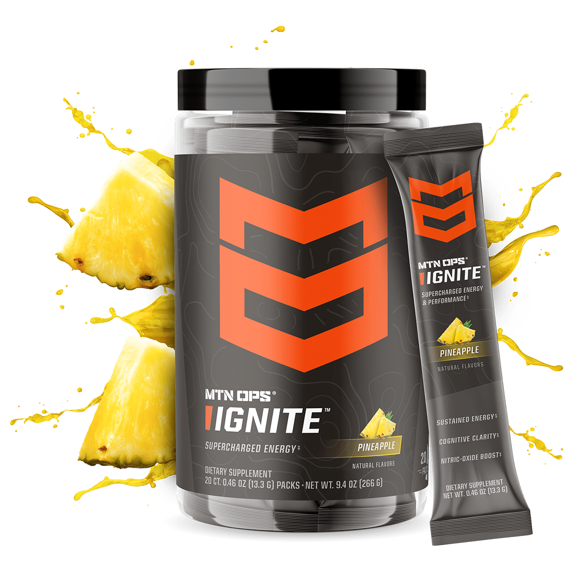 IGNITE - Pineapple / Trail Packs - 20 Packs