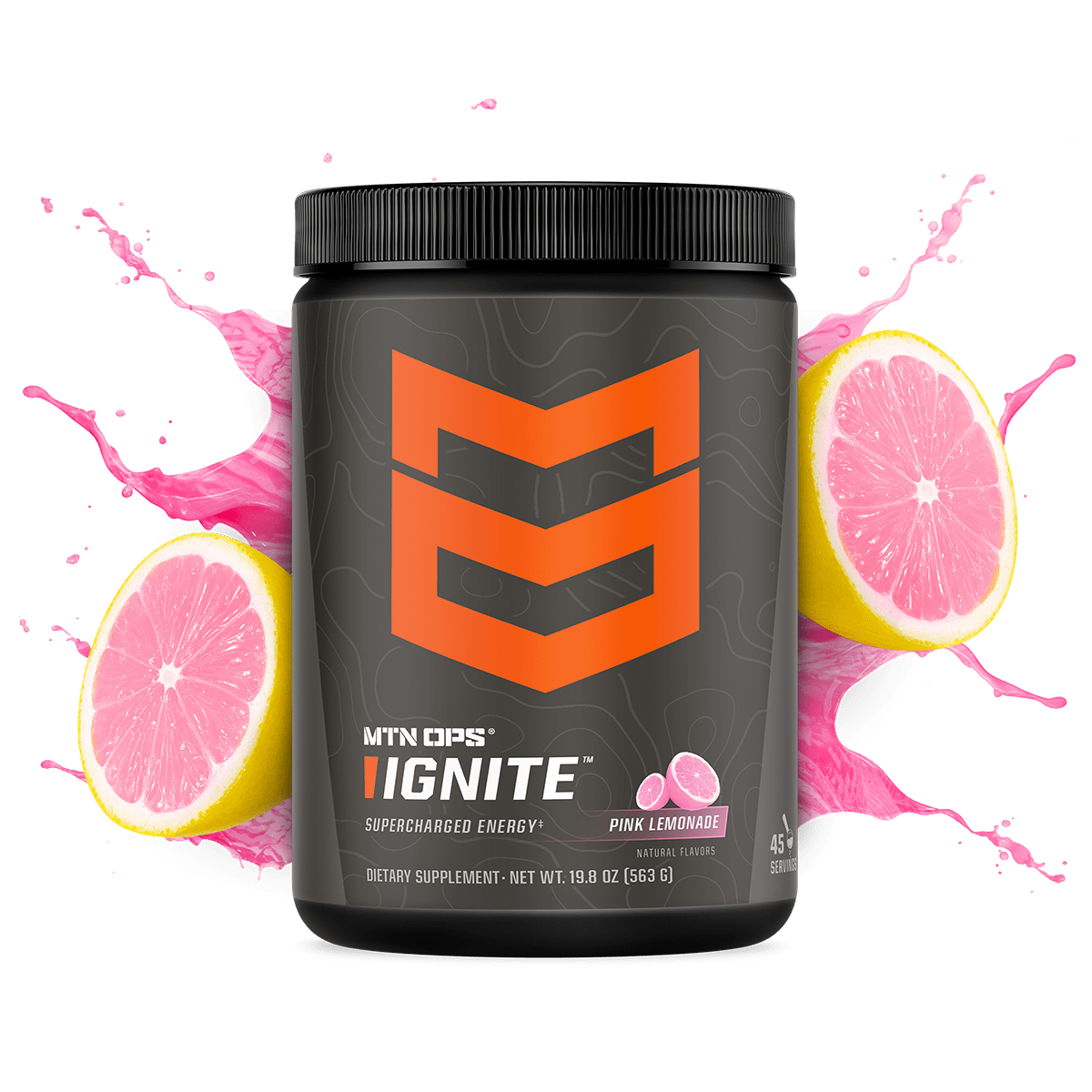 IGNITE - Pink Lemonade / Tub - 45 Servings