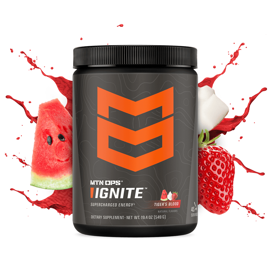 IGNITE - Tigers Blood / Tub - 45 Servings