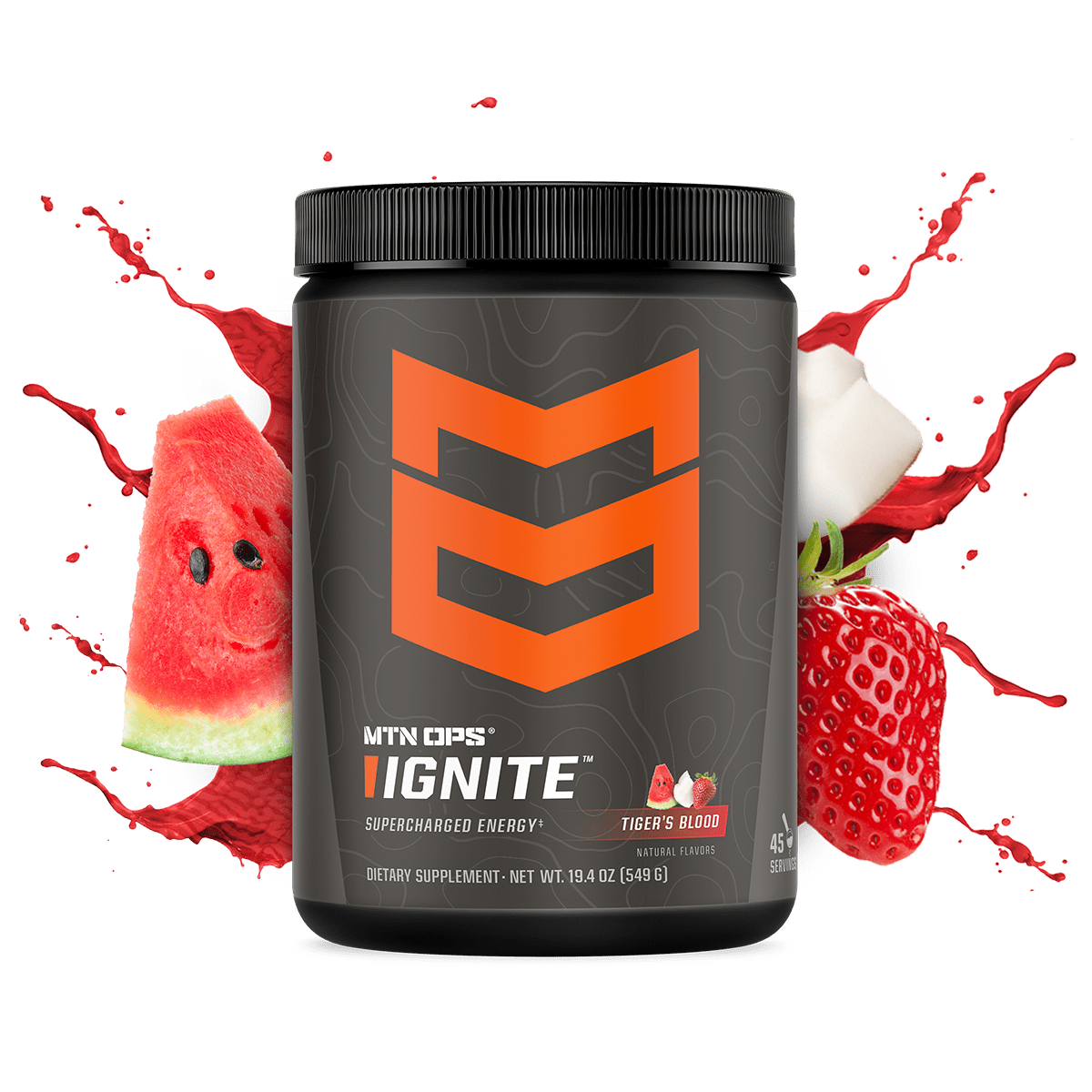 IGNITE - Tigers Blood / Tub - 45 Servings