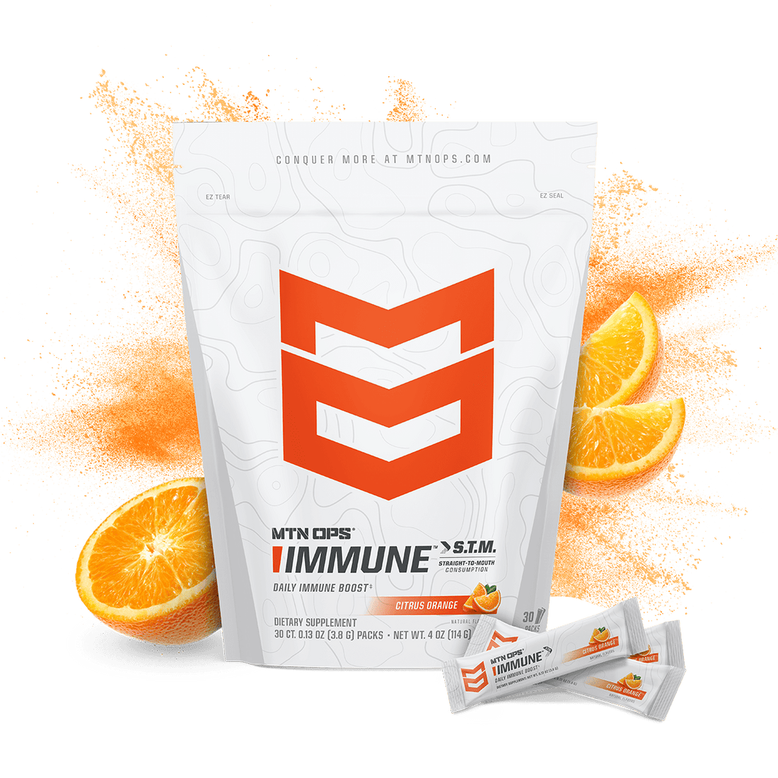 IMMUNE STM STICK PACK - Orange Citrus