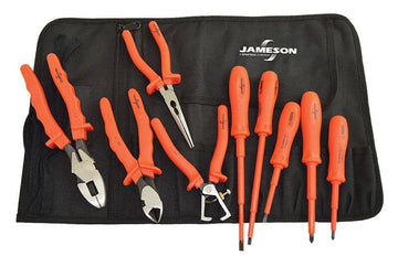 Jameson 9-Piece Basic Electrician Hand Tool Kit - JT-KT-00001