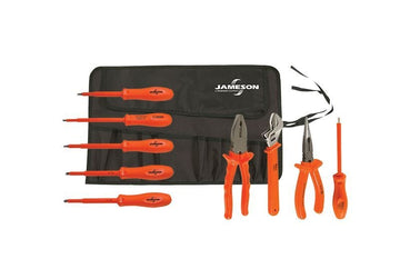 Jameson 9-Piece Electrician Insulated Tool Kit - JT-KT-00006