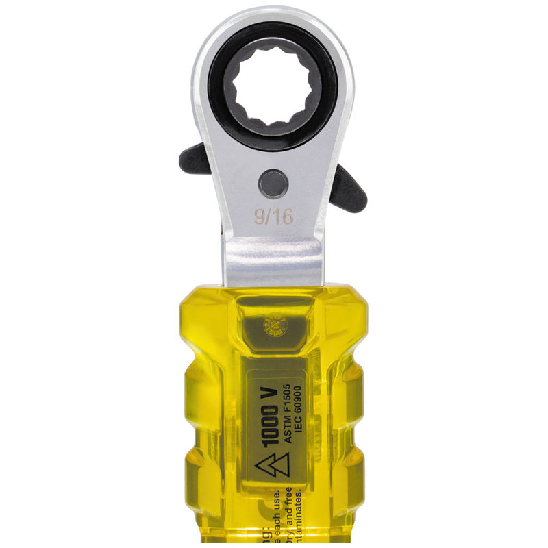 Load image into Gallery viewer, Lineman&#39;s Insulating 4-in-1 Box Wrench
