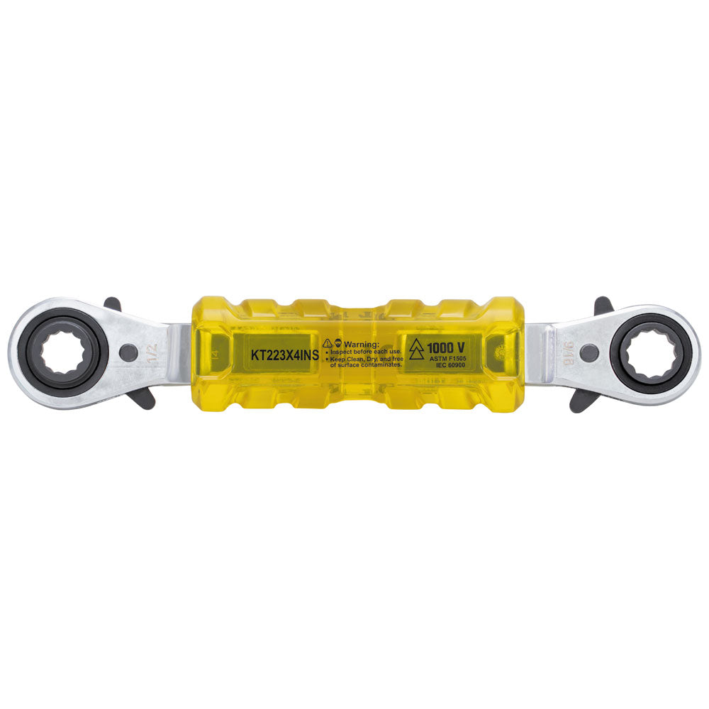 Lineman's Insulating 4-in-1 Box Wrench