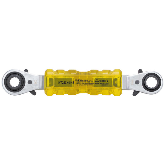 Lineman's Insulating 4-in-1 Box Wrench