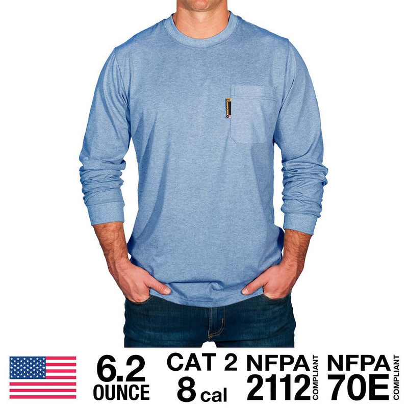 Load image into Gallery viewer, Men&#39;s Lightweight Long Sleeve FR Shirt
