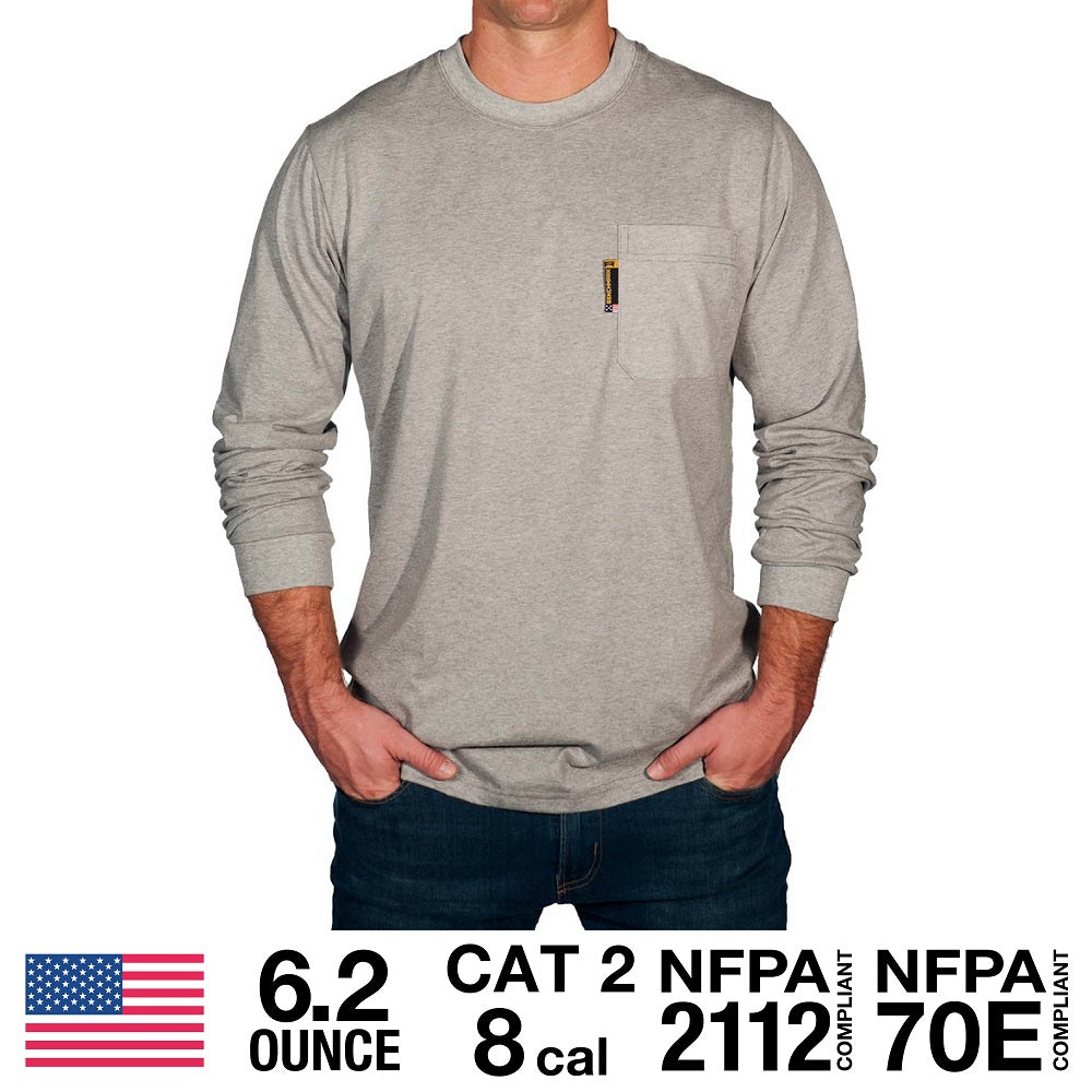 Men's Lightweight Long Sleeve FR T-Shirt