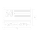 LOYALTY DECAL - White