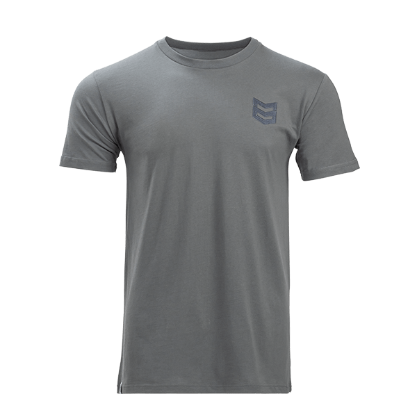 LUXE TEE - Charcoal / XXL