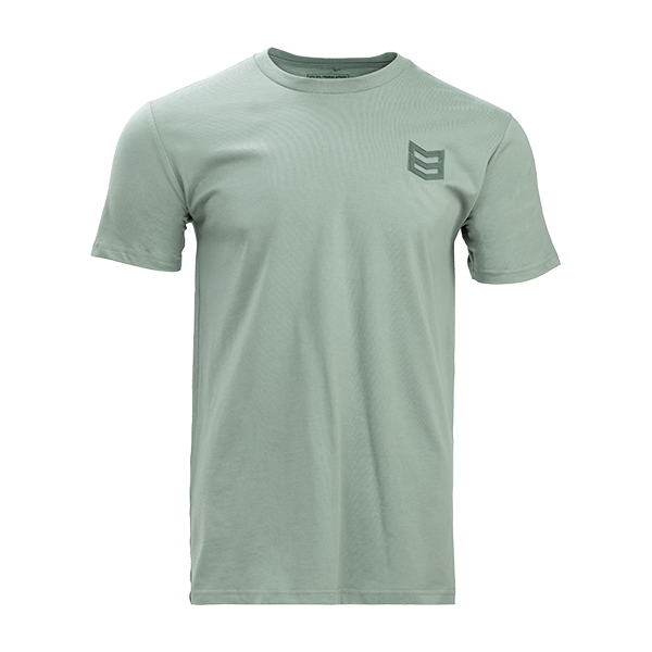 LUXE TEE - Sage / XXL