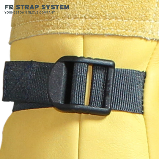 13" Cut Resistant Secondary Leather Protector - FR Strap System