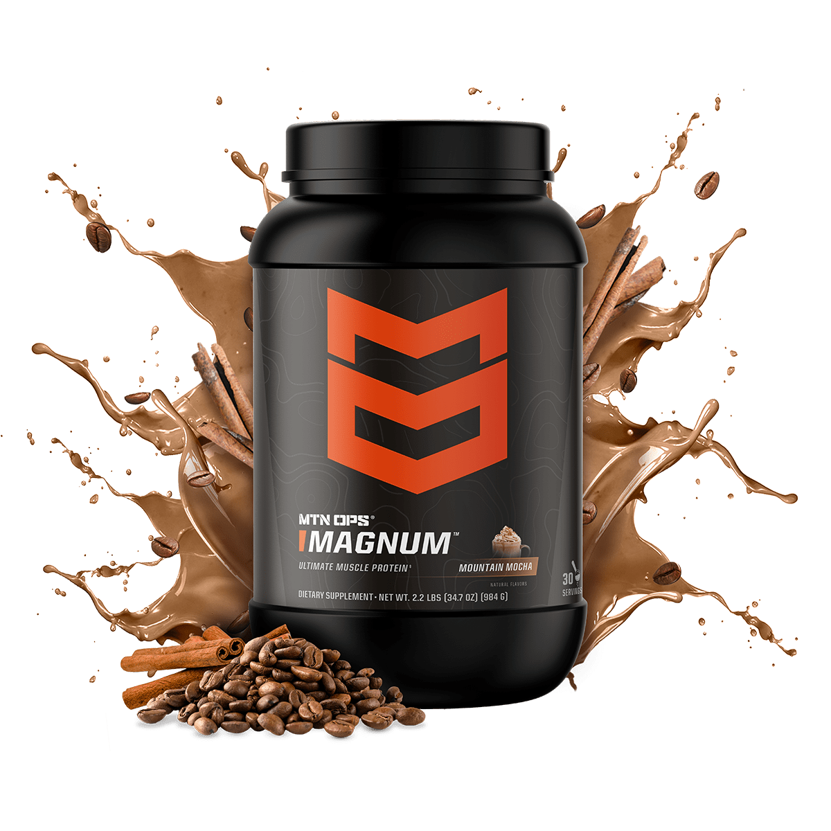MAGNUM - Mountain Mocha / Tub - 30 Servings