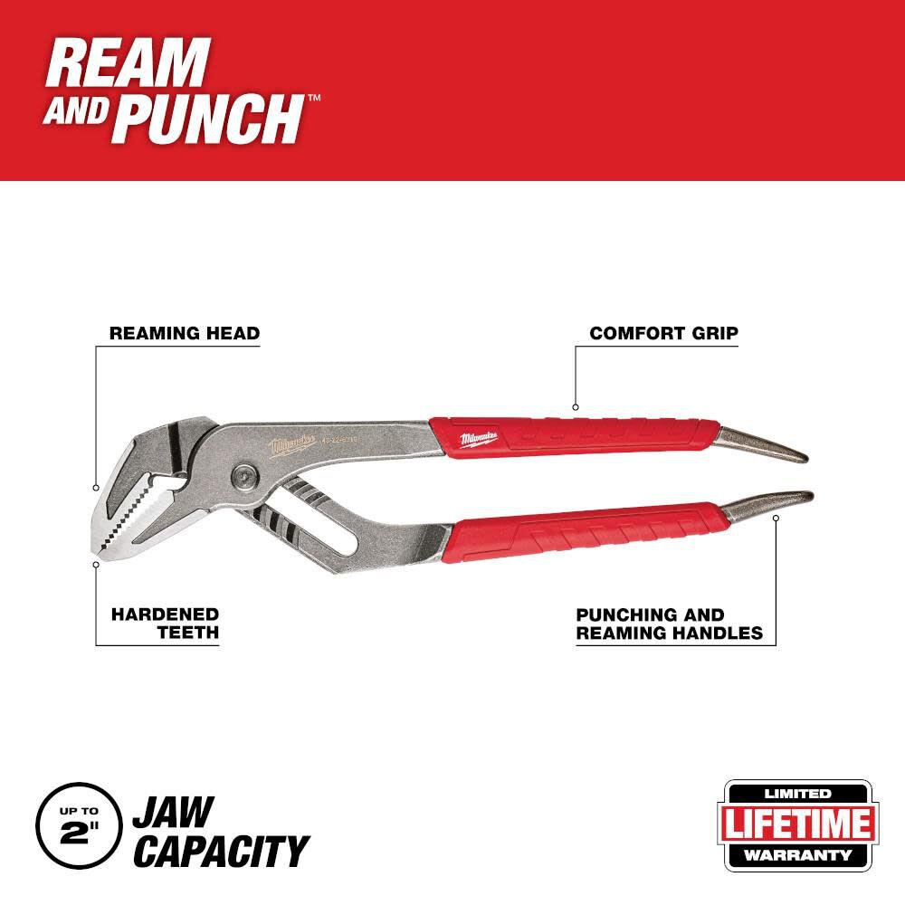 10" Comfort Grip Straight-Jaw Pliers