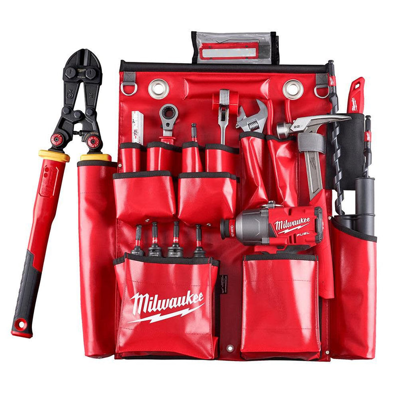 Load image into Gallery viewer, 18-Pocket Puncture Resistant Aerial Tool Apron
