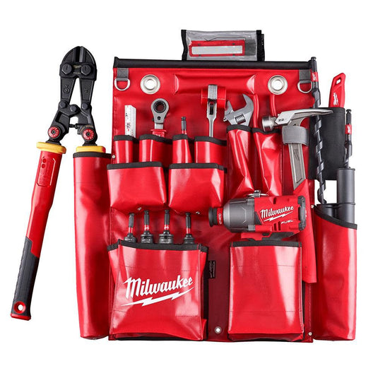 18-Pocket Puncture Resistant Aerial Tool Apron